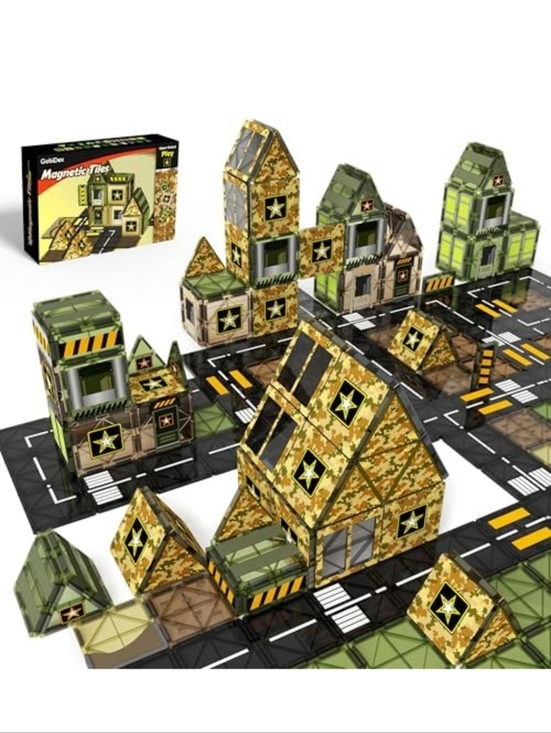 Other - GobiDex Army Magnetic Tiles 100 Piece Set